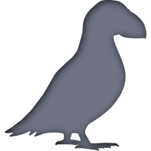 Piktogramm des Sammelnamens Alkenvögel