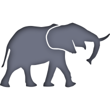 Piktogramm des Sammelnamens Elefanten